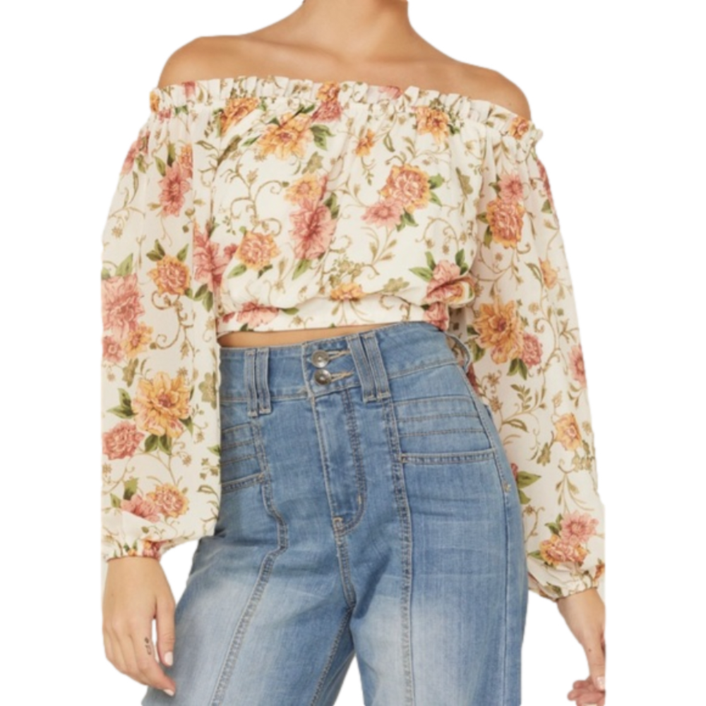 Flying Tomato Floral Blouse